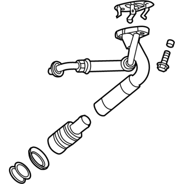 Cadillac 12671332 Oil Tube