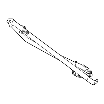 Chevy 19181897 Seat Belt Assembly