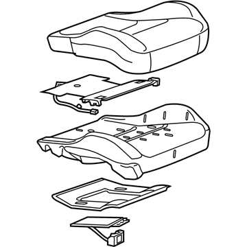 GM 84603173 Module Kit, Airbag Frt Pass Presence (W/ *Black