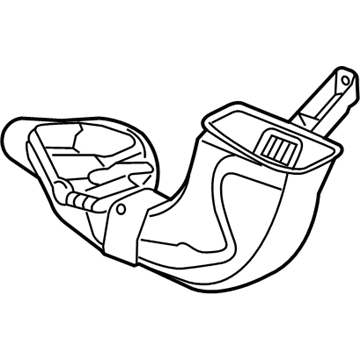 Buick 13307080 Air Inlet Duct