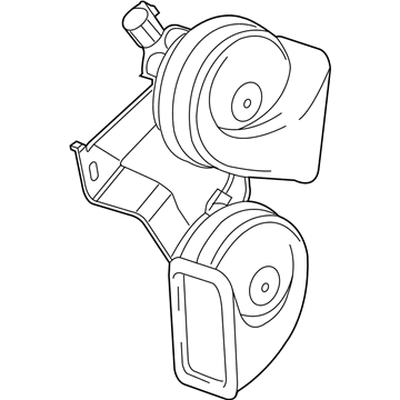 GM 22983299 Horn Assembly, Dual