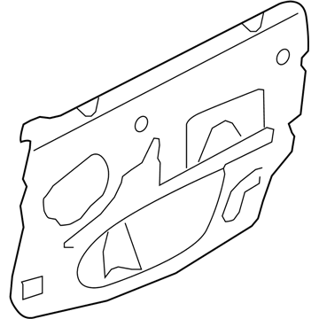 Pontiac 92206309 Water Deflector