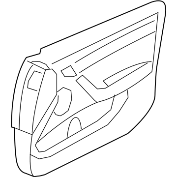 GM 92204582 Panel,Front Side Door Trim