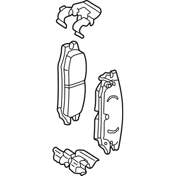 Oldsmobile 18024383 Brake Pads