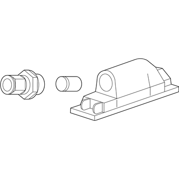 Chevy 20944894 License Lamp