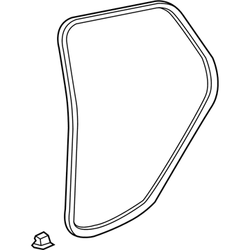 2019 Buick Regal Sportback Door Seal - 39203331