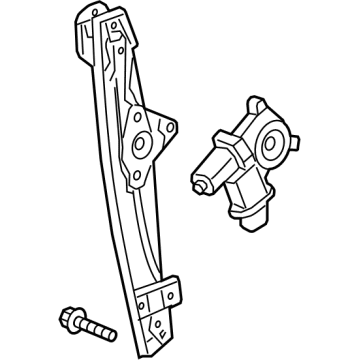 GM 42601935 Regulator Assembly, Front S/D Wdo