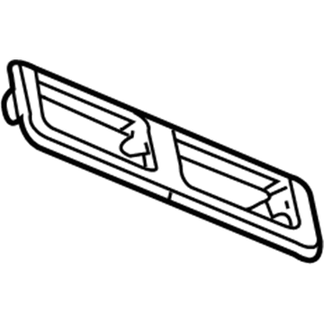 Cadillac 10344118 Lock Bezel