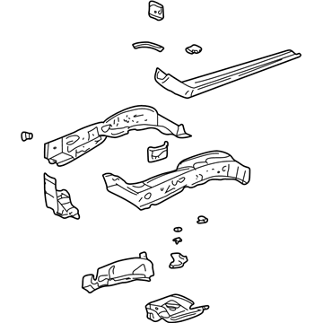 Pontiac 19120205 Rail Assembly