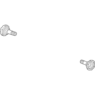 GM 84080683 Rear Axle Shaft Assembly