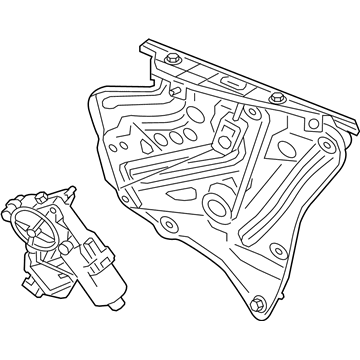 2012 Chevy Camaro Window Regulator - 22870072