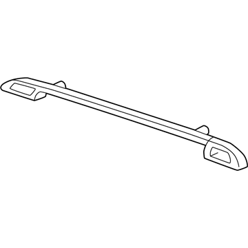 GM 10444435 Rail Assembly, Luggage Carrier Side