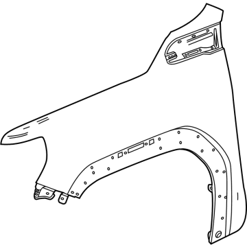 GMC 84581168 Fender