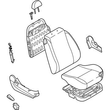 Chevy 96960052 Seat Assembly