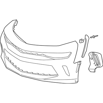 Chevy 84341840 Bumper Cover