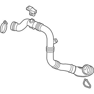 Chevy 13398479 Air Outlet Tube