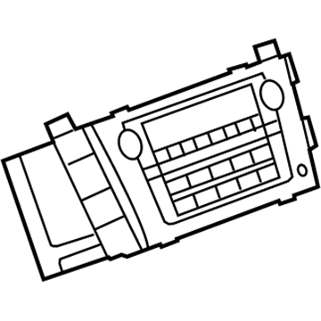 Cadillac 25993432 Display System