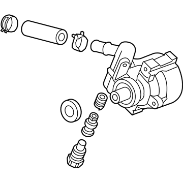 2009 Buick Lucerne Power Steering Pump - 19433020