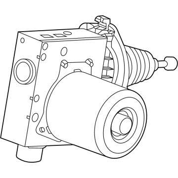 Cadillac 85106186 ABS Control Unit