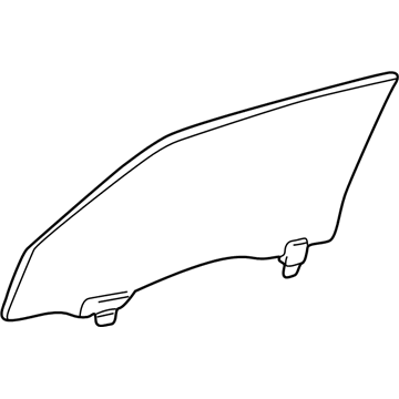 GM 88969777 Window,Front Side Door