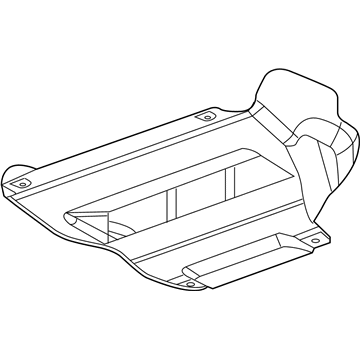 Chevy 23488327 Splash Shield