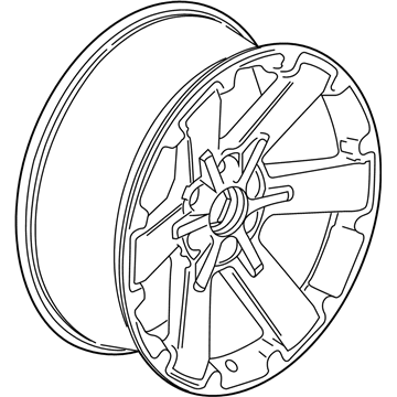 GMC 19301162 Wheel, Alloy