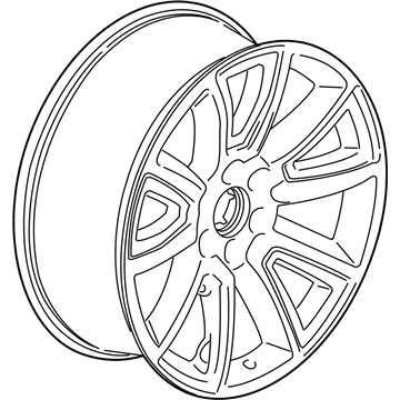 GMC 19301190 Wheel, Alloy