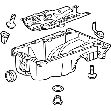 Chevy 25200829 Oil Pan