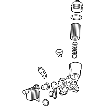 Chevy 55566784 Cooler Assembly