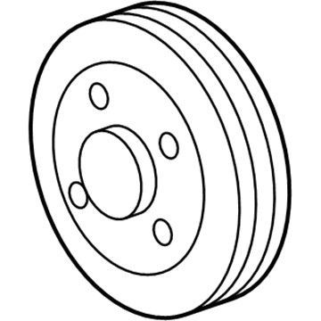 Cadillac 12611587 Pulley