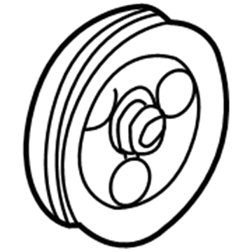 Cadillac 12558529 Pulley