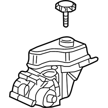 Oldsmobile 25733044 Power Steering Pump