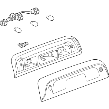 Chevy 84900397 High Mount Lamp