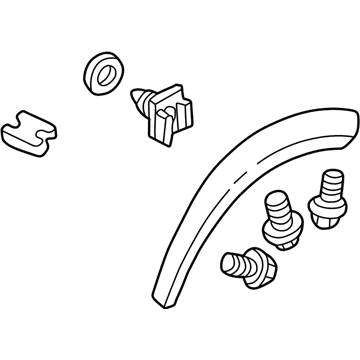 Buick 88951962 Wheel Opening Molding