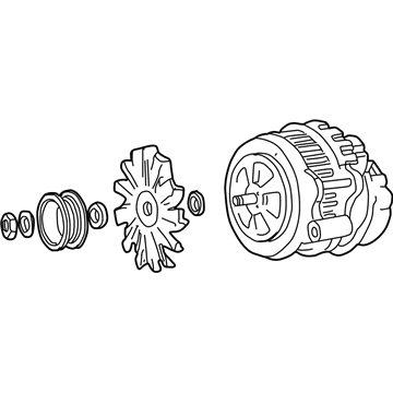 GM 19244759 GENERATOR Assembly (Remanufacture)