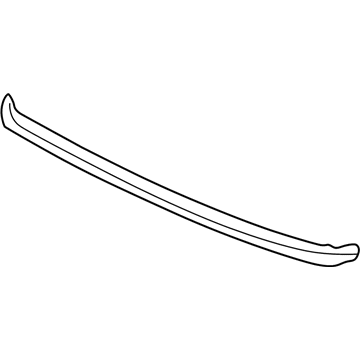 GM 25727225 Molding Assembly, Windshield Upper Reveal