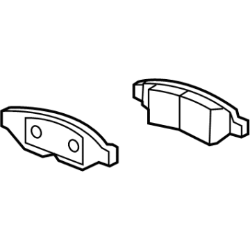 2020 Chevy Malibu Brake Pad - 85143237