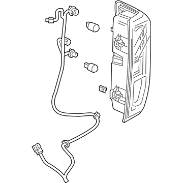 GMC 85115885 Tail Lamp Assembly