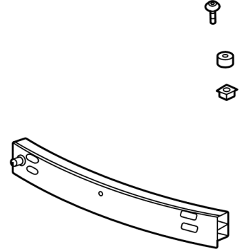 GM 86779541 Bar Assembly, Front Bpr Imp