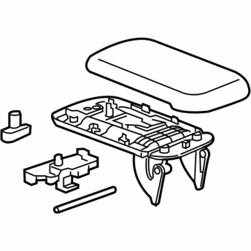 GMC 84660909 Armrest Assembly