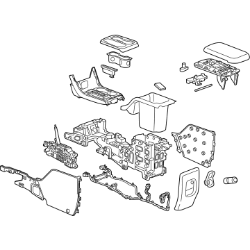 Chevy 23238929 Console Assembly