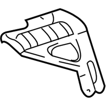 Chevy 12477386 Seat Track Bracket