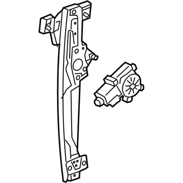 Cadillac 84043807 Window Regulator