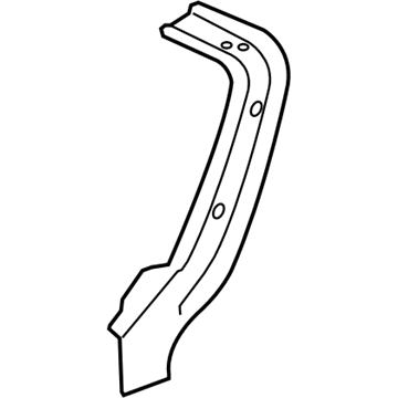 Saturn 19120996 Inner Windshield Pillar