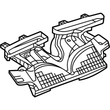 Cadillac 84796263 Defroster Nozzle