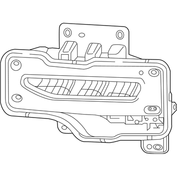 GMC 23381984 Fog Lamp Assembly