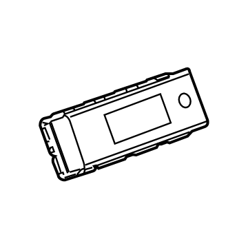 Buick 13506237 Dash Control Unit