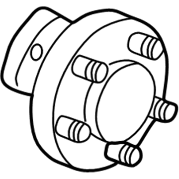 Cadillac 19421349 Hub & Bearing