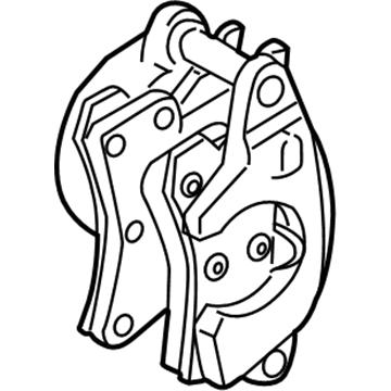 2007 Cadillac XLR Brake Calipers - 19208035