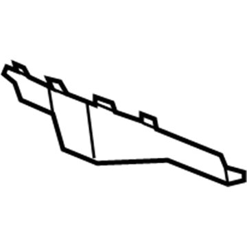 GM 15930191 Insert, Rear Bumper Fascia